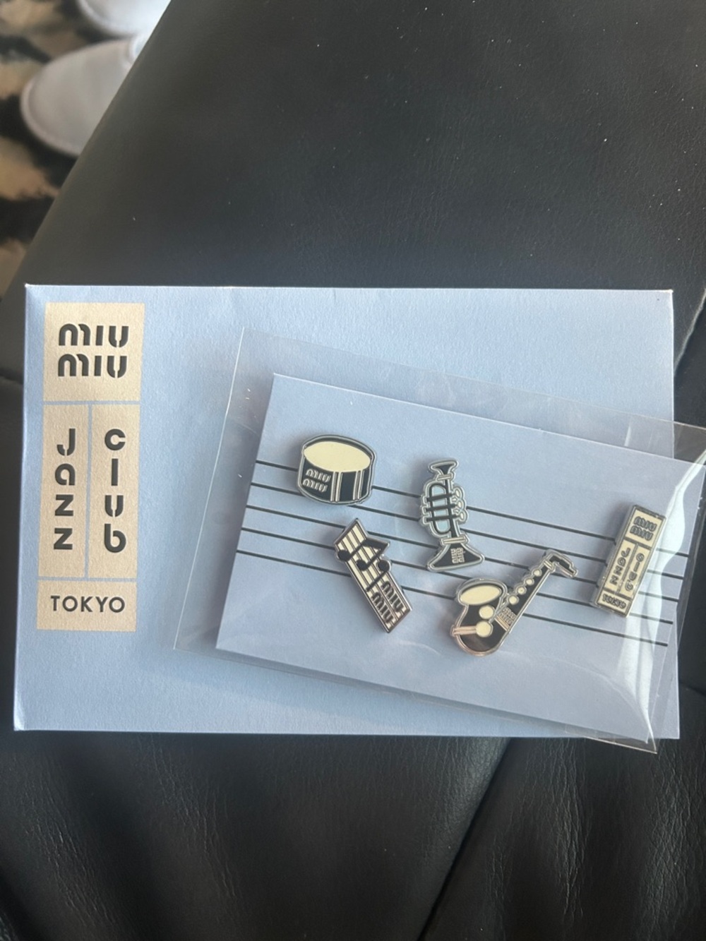MIU MIU Jazz Club Pin Set (5)